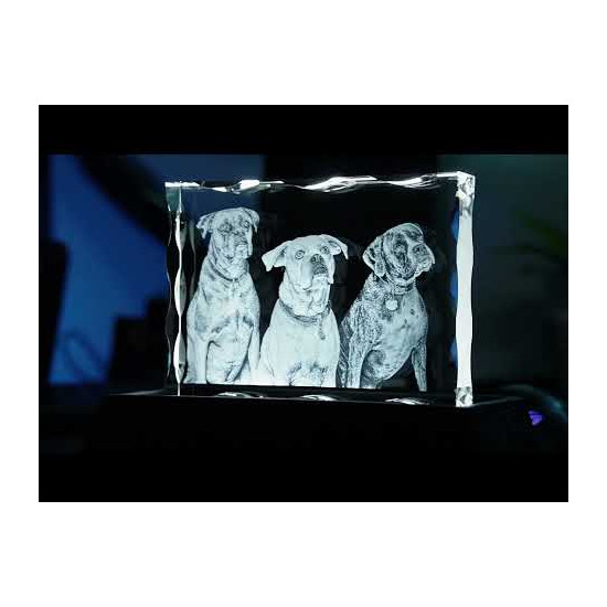 3D Notched Crystal Wide main product photo