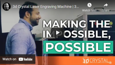 3d Crystal Laser Engraving Machine